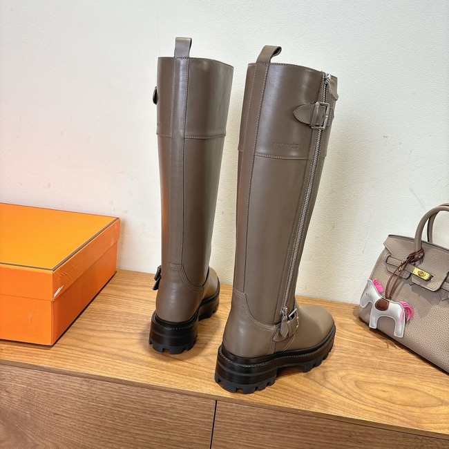 Hermes Calfskin High Boot 45108-3