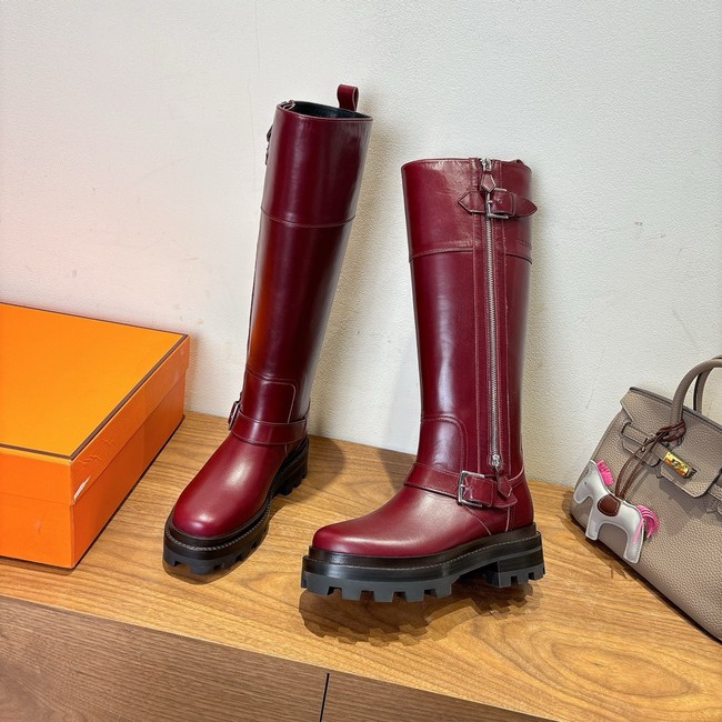 Hermes Beaubourg High Boot 45108-1