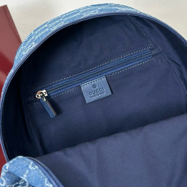 Gucci Childrens GG backpack 782708 blue