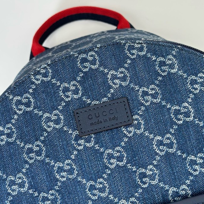 Gucci Childrens GG backpack 782708 blue
