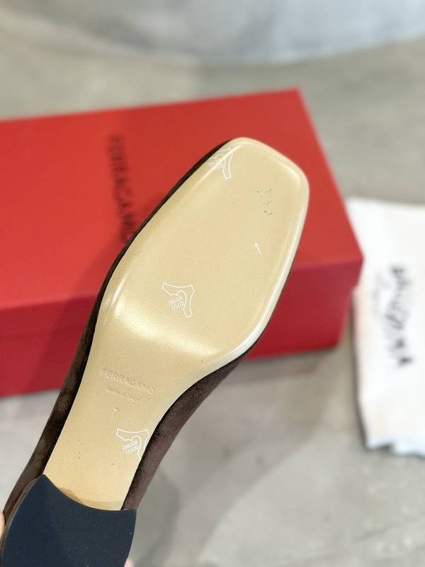 Ferragamo Shoes FMS00090 Heel 4CM