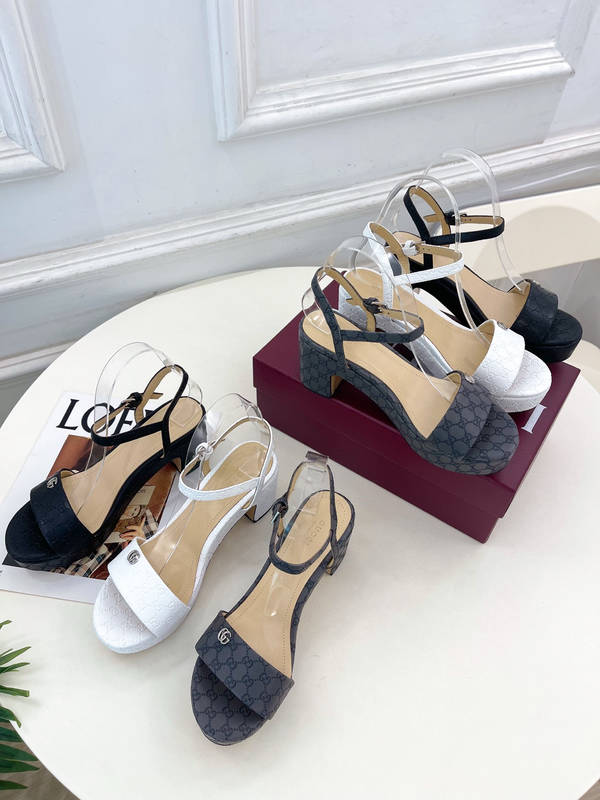 Gucci Shoes GUS00887 Heel 7CM