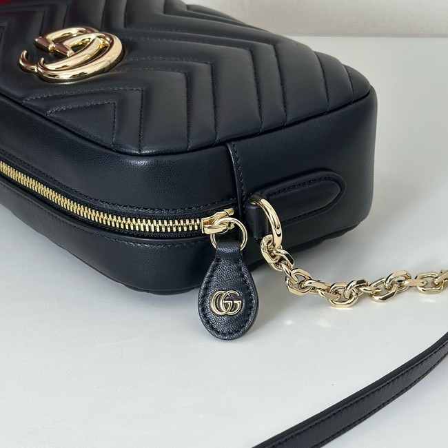 Gucci GG Marmont small camera bag 855273 black