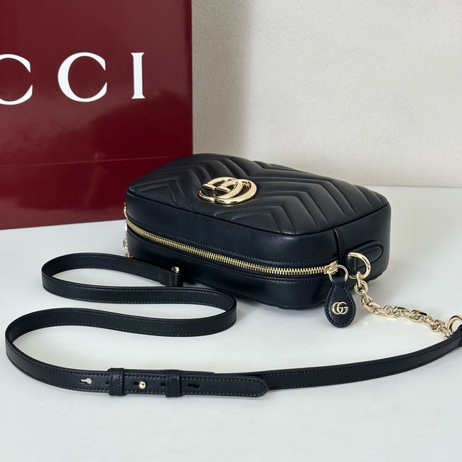 Gucci GG Marmont small camera bag 855273 black