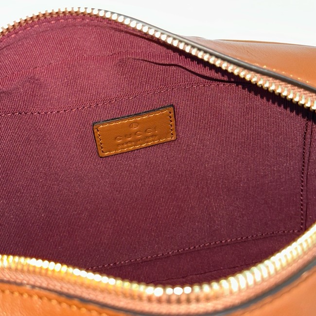 Gucci GG Marmont small camera bag 855273 brown