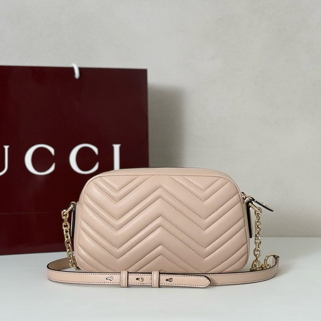 Gucci GG Marmont small camera bag 855273 pink