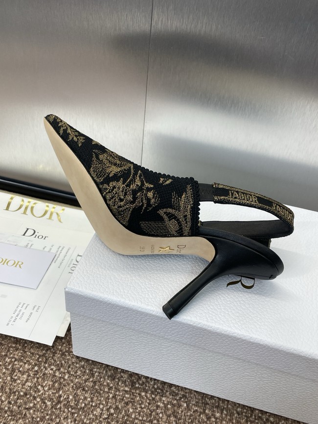 JAdior Slingback Pump Cotton Embroidered KCP867DQ-1