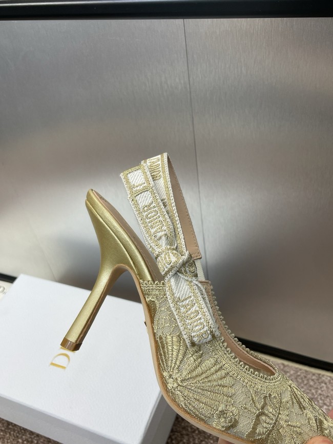 JAdior Slingback Pump Cotton Embroidered KCP867DQ-4
