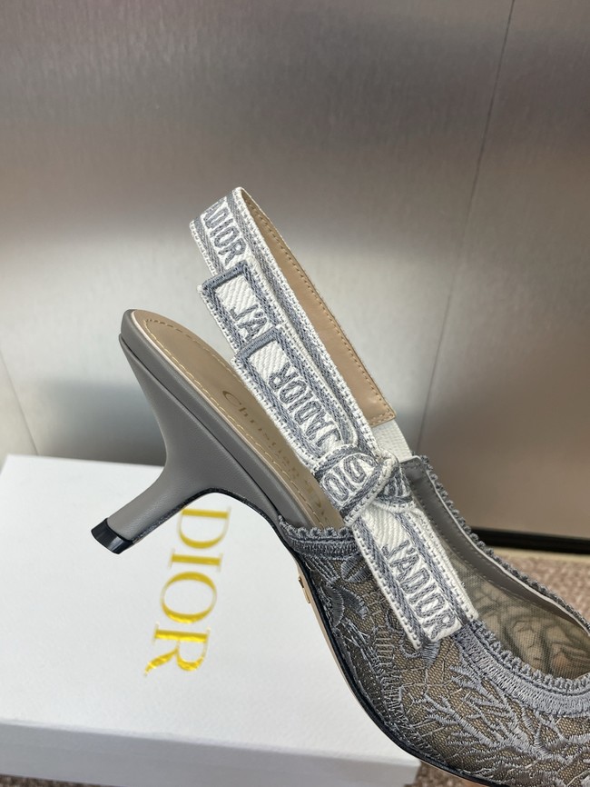 JAdior Slingback Pump Cotton Embroidered KCV367DLN-3