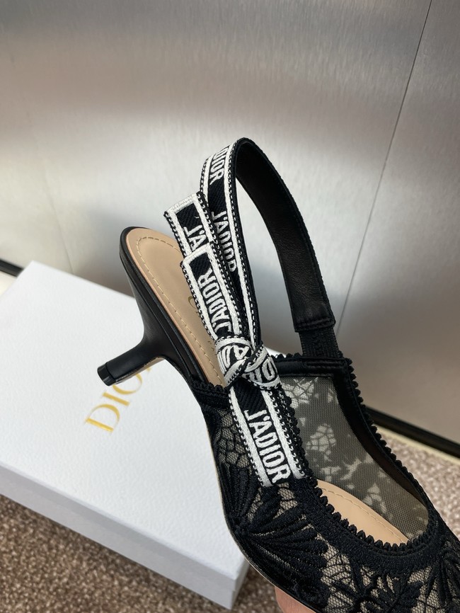 JAdior Slingback Pump Cotton Embroidered KCV367DLN-5
