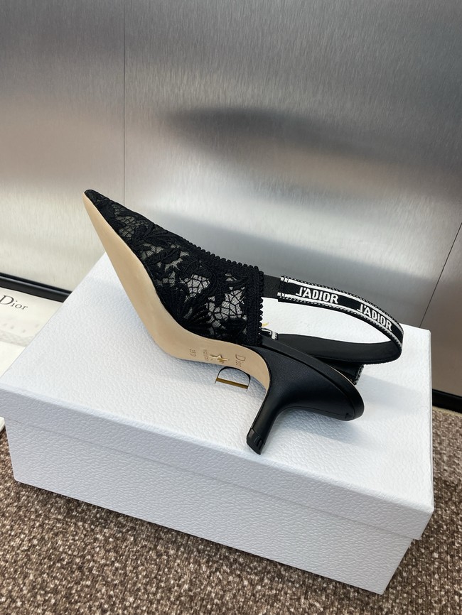 JAdior Slingback Pump Cotton Embroidered KCV367DLN-5
