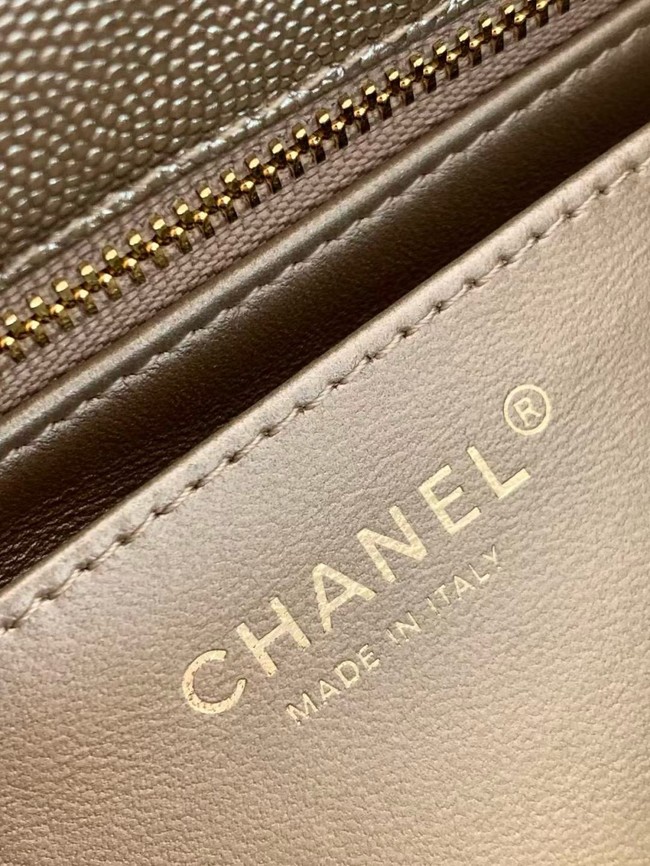 CHANEL mini Flap Bag AS1786 light gold