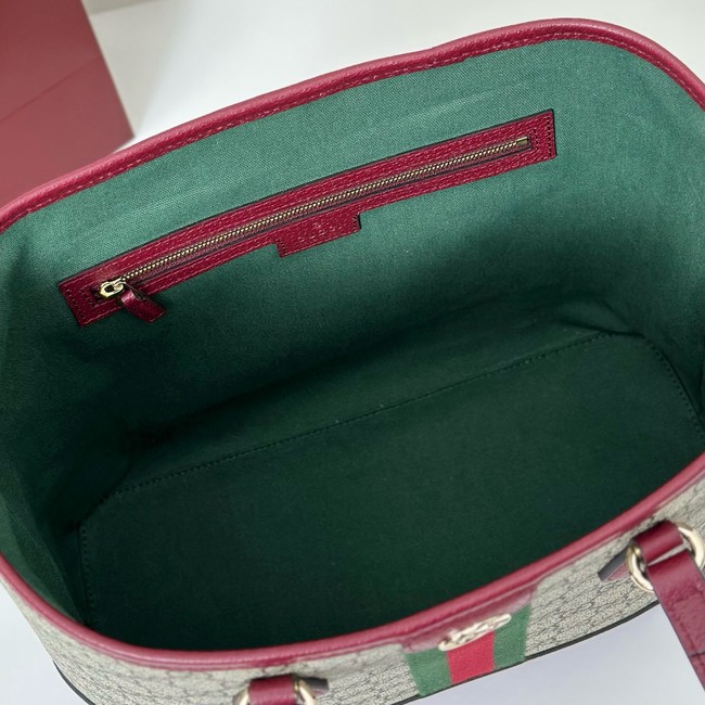 Gucci Ophidia small tote bag 836849 Rosso Ancora red