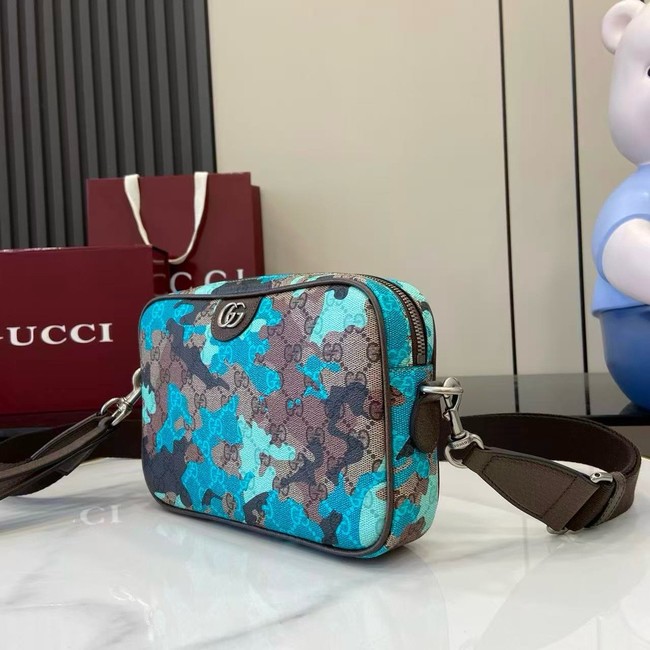 Gucci Small GG crossbody bag 839155 BLUE