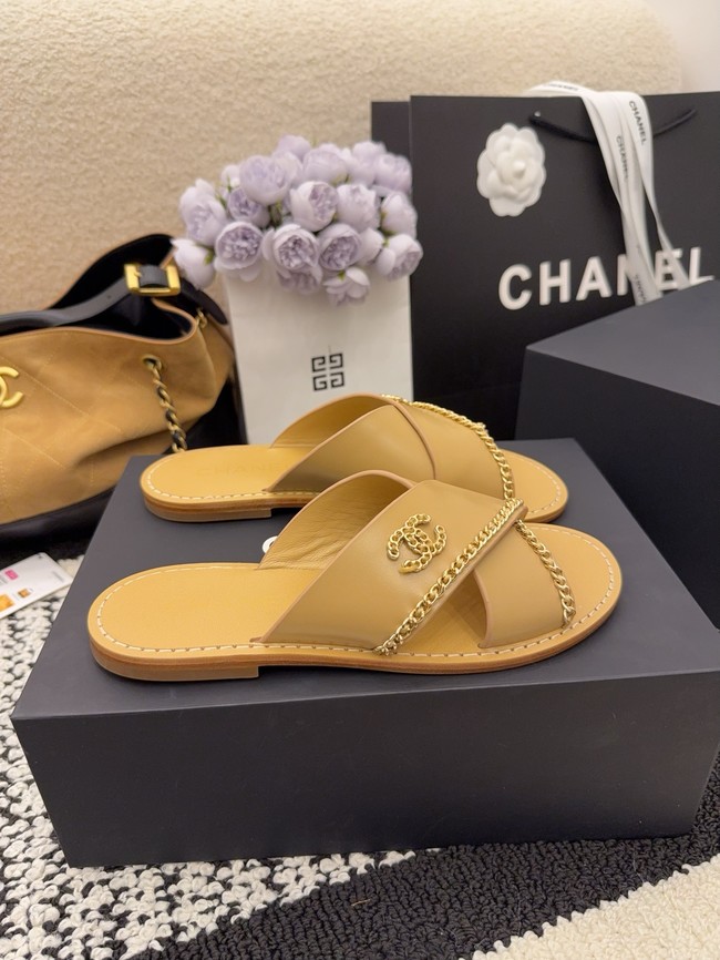 Chanel Calfskin Mules 69889-3