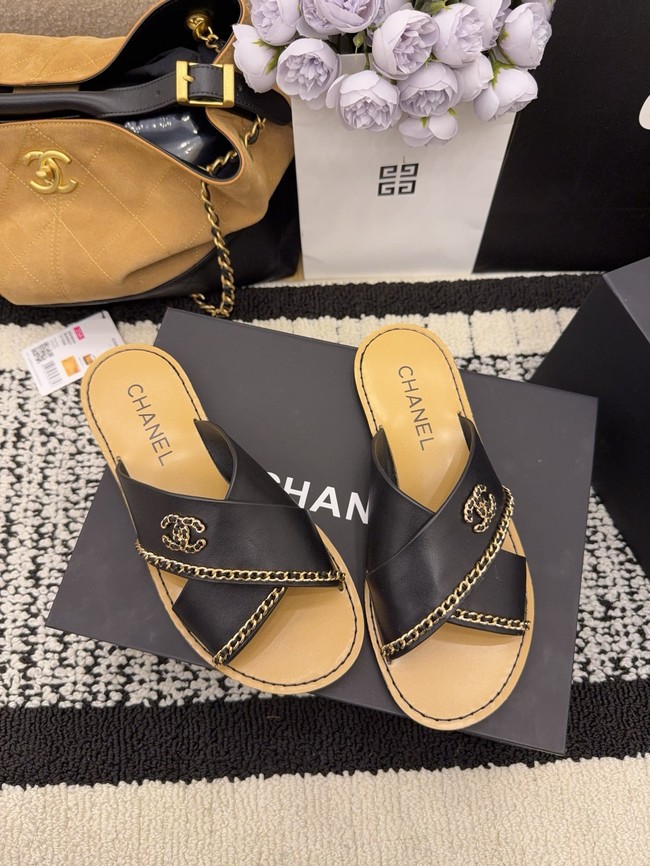 Chanel Calfskin Mules 69889-4