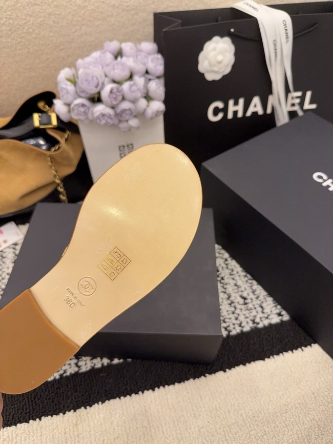 Chanel Calfskin Mules 69889-8