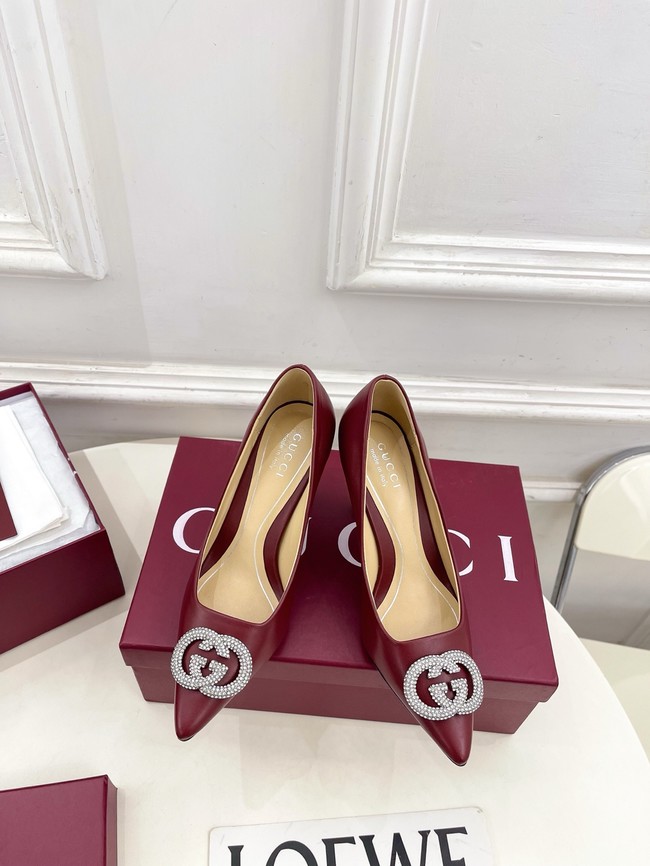Gucci Womens pump with crystal Interlocking G 852995 -4