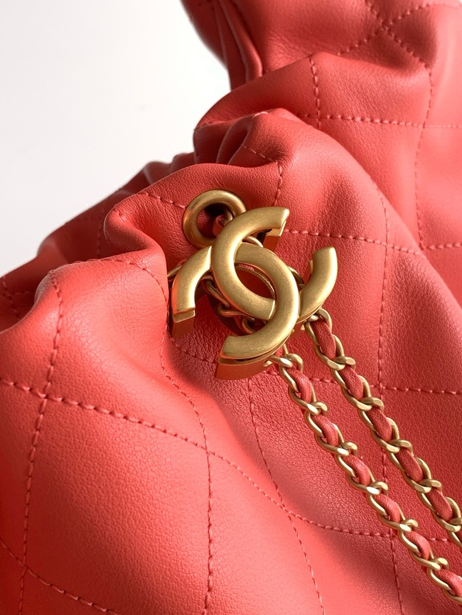 CHANEL Large Hobo Bag AS5967 red