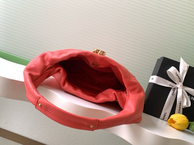 CHANEL Large Hobo Bag AS5967 red