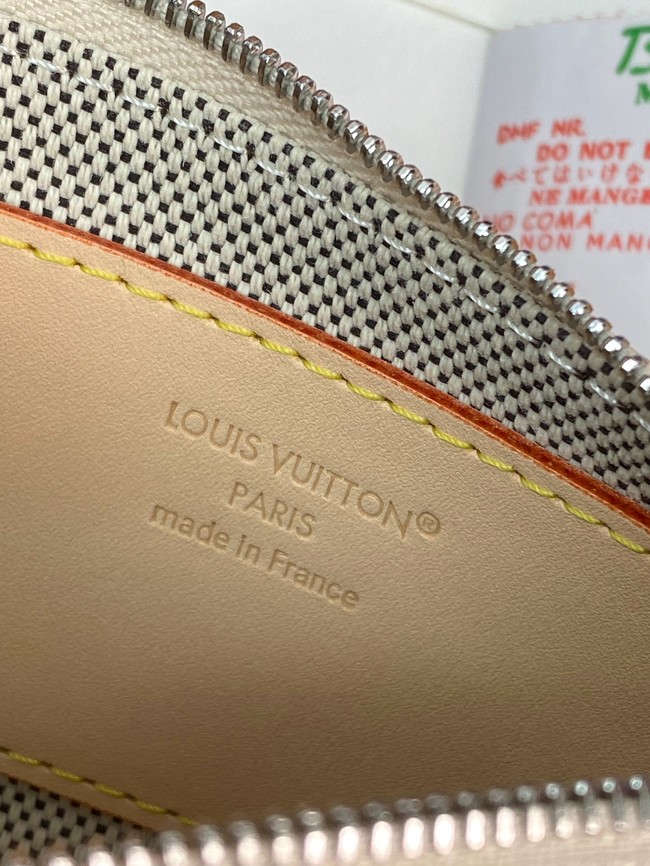 Louis Vuitton NEW Key Pouch S M27141 Linen