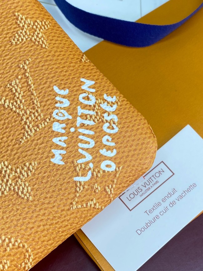 Louis Vuitton NEW Key Pouch S M27141 yellow