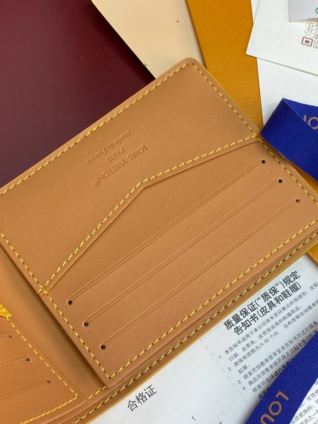 Louis Vuitton NEW Slender Wallet M26838 yellow