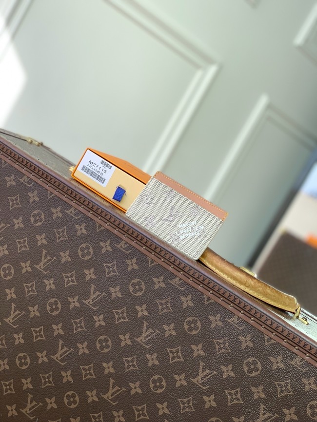Louis Vuitton Card Holder M27116 Linen