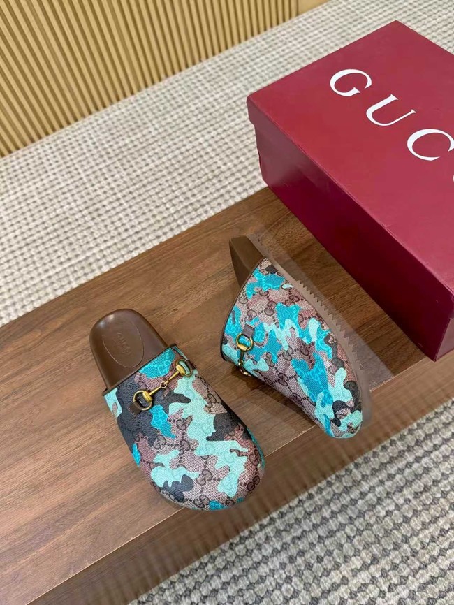 GUCCI Womens platform slide sandal 87185-6