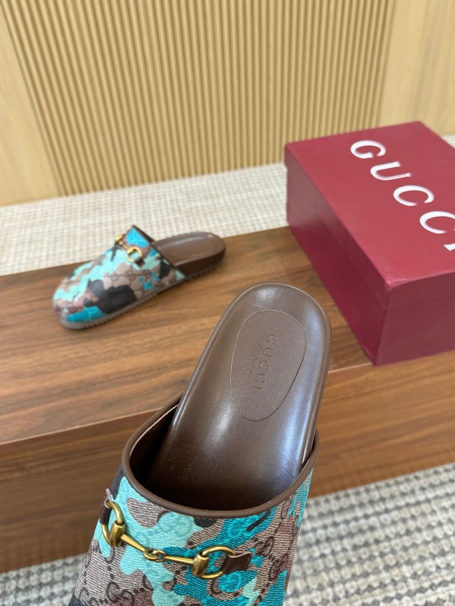 GUCCI Womens platform slide sandal 87185-6
