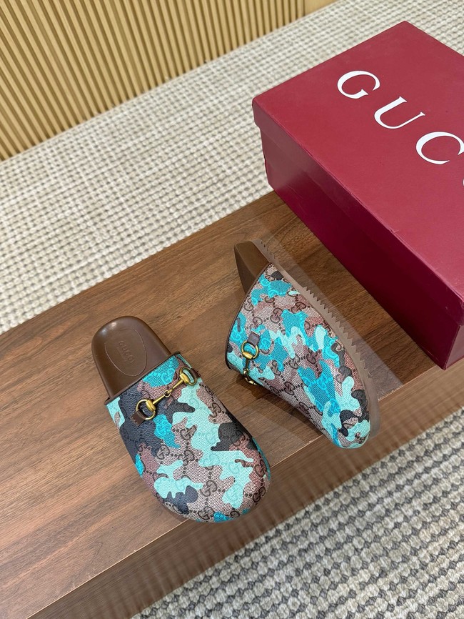 GUCCI Womens platform slide sandal 87185-6
