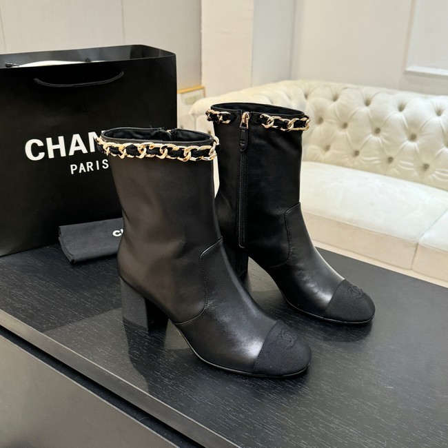 Chanel Short Boots Lambskin 87196-1