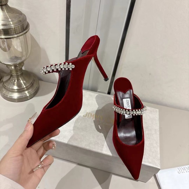 Jimmy Choo Shoes Heel 8.5CM 87206-1