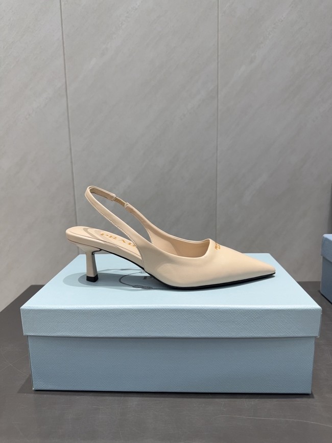 Prada leather slingback pumps 1I901M-5