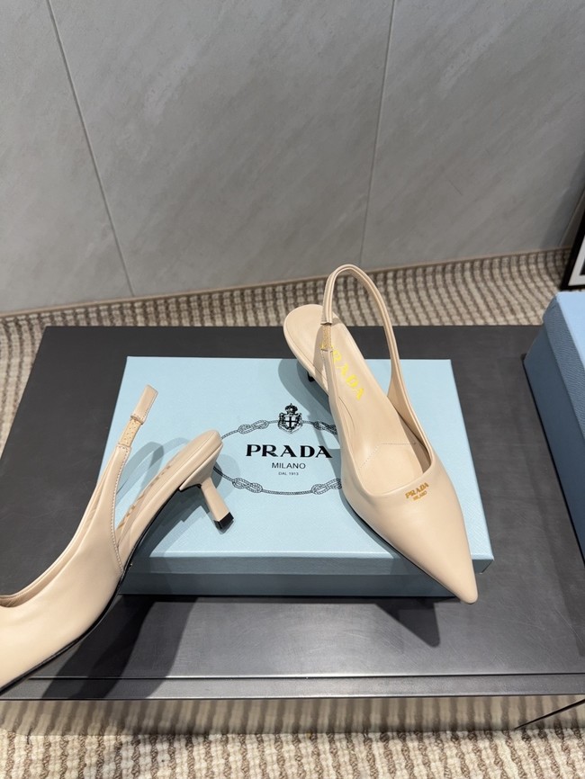Prada leather slingback pumps 1I901M-5
