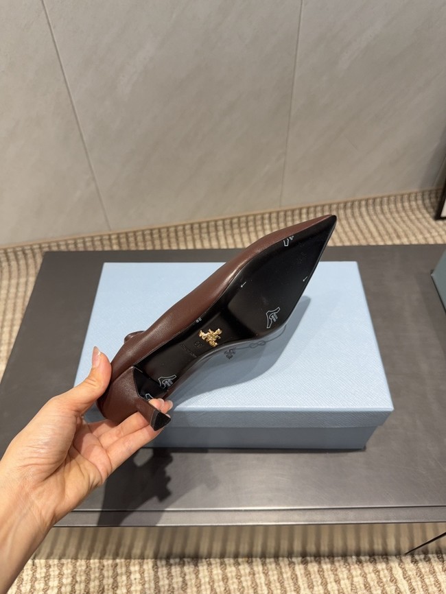 Prada Mordore leather pumps 1I188O-6
