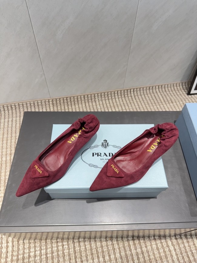 Prada Mordore leather pumps 87221-3