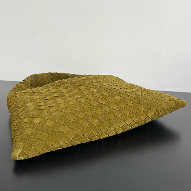 Bottega Veneta Hop calf leather Suede 796262 green