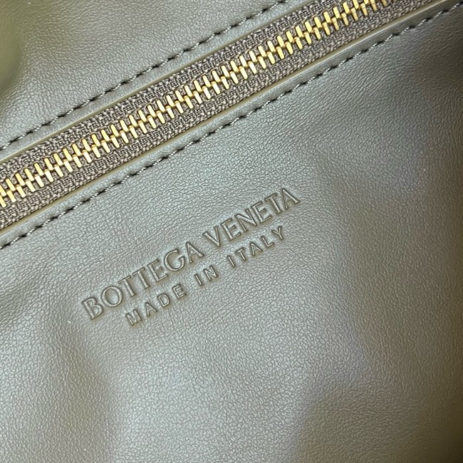 Bottega Veneta Hop calf leather Suede 796262 light green