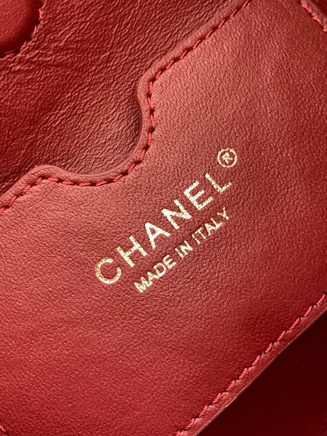 CHANEL Shoulder Bag AS6045 Silver
