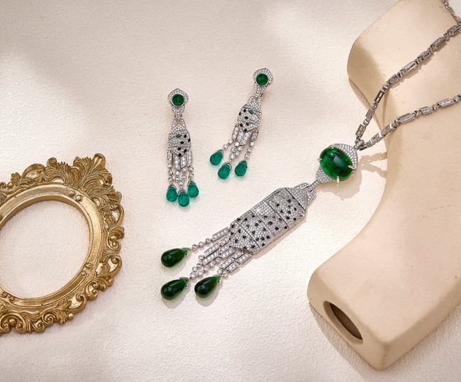 Cartier necklace&Earring CE81841