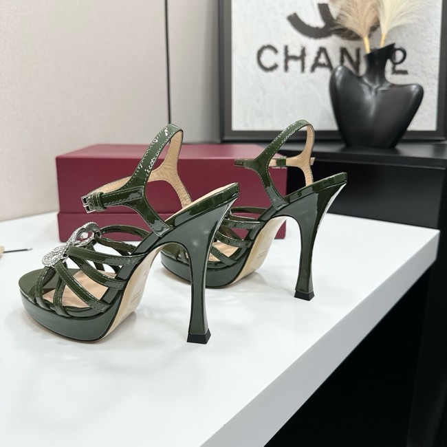 GUCCI Womens pump with crystal Interlocking G 21045-5
