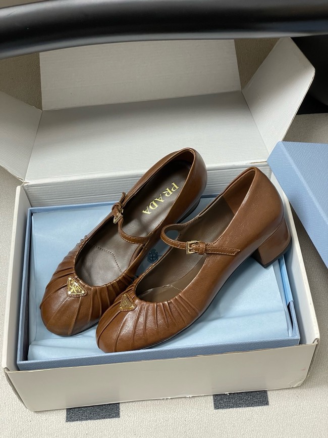 PRADA leather ballerinas 21055-2