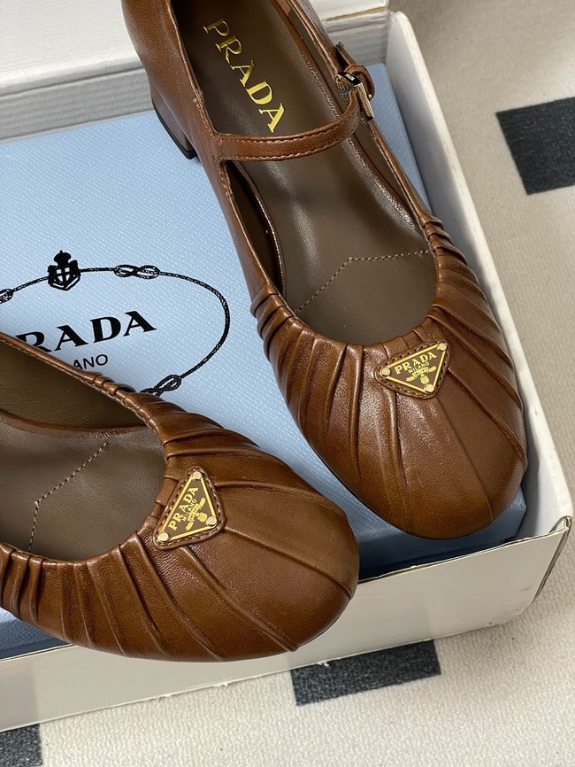 PRADA leather ballerinas 21055-2
