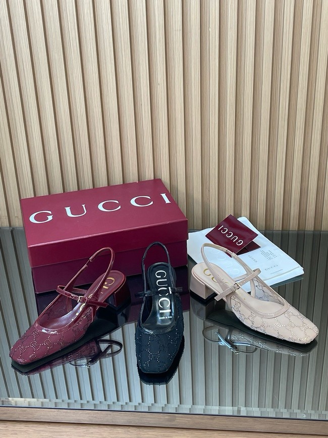 GUCCI Womens Slingbacks 21069-2
