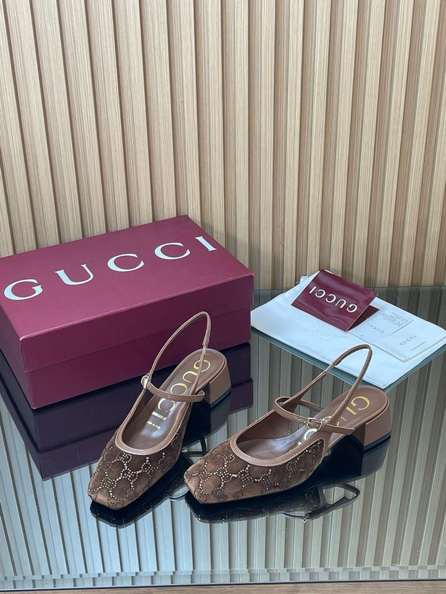 GUCCI Womens Slingbacks 21069-3
