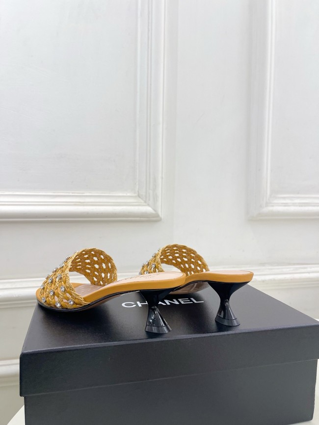 Chanel Mules Heel 5CM 55699-2