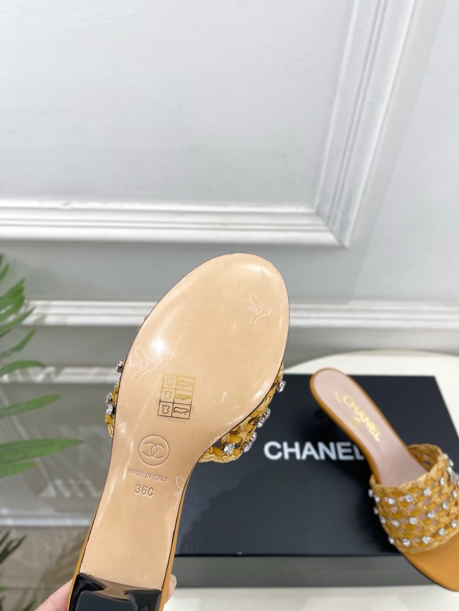 Chanel Mules Heel 5CM 55699-2