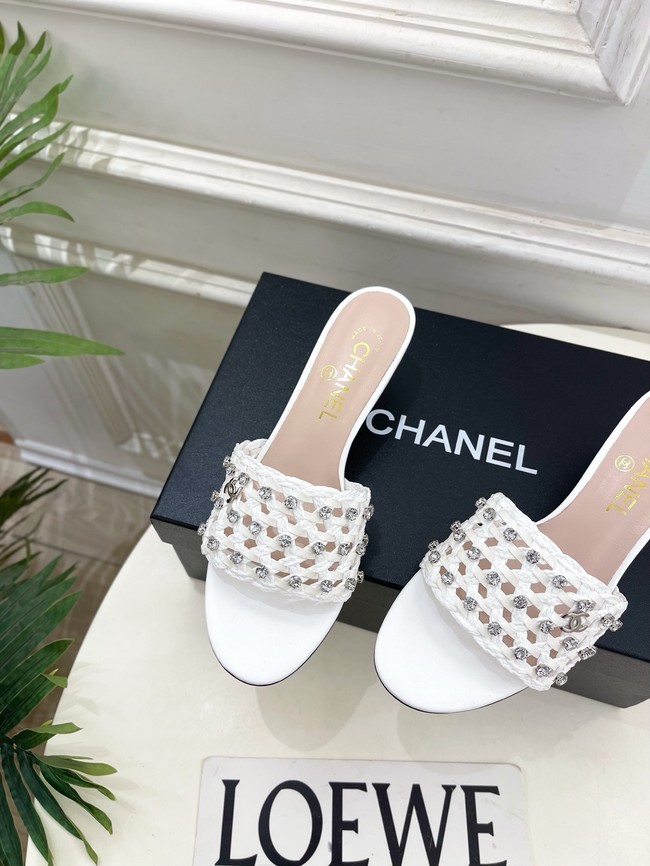 Chanel Mules Heel 5CM 55699-4