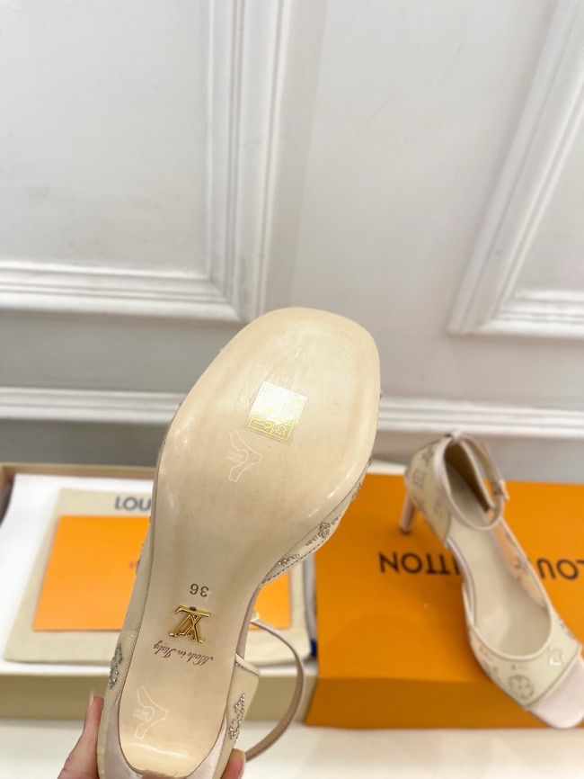 Louis Vuitton Heel 8.5CM sandals 55701-2